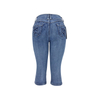 Women's Denim Cropped Pants 002