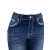 Women's Thick Denim Trousers 010