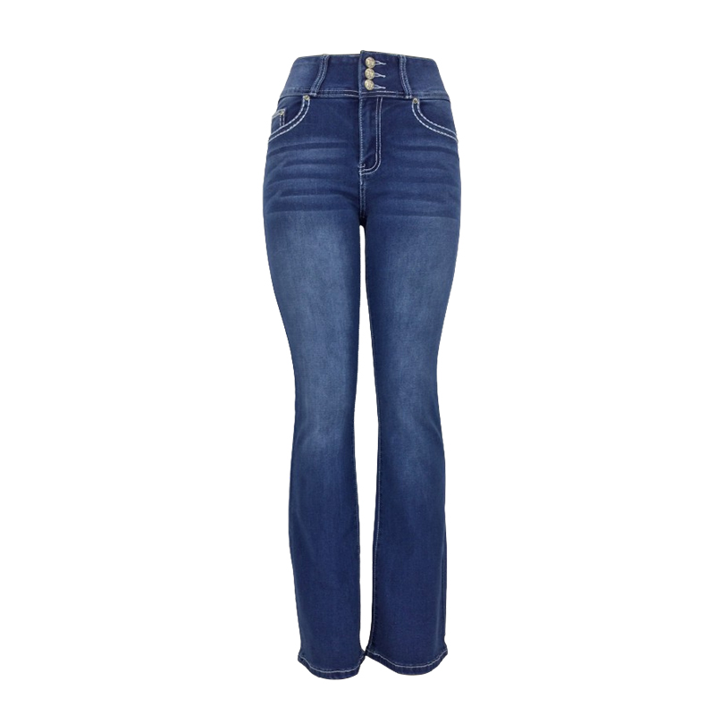 Women's Thick Denim Trousers 002