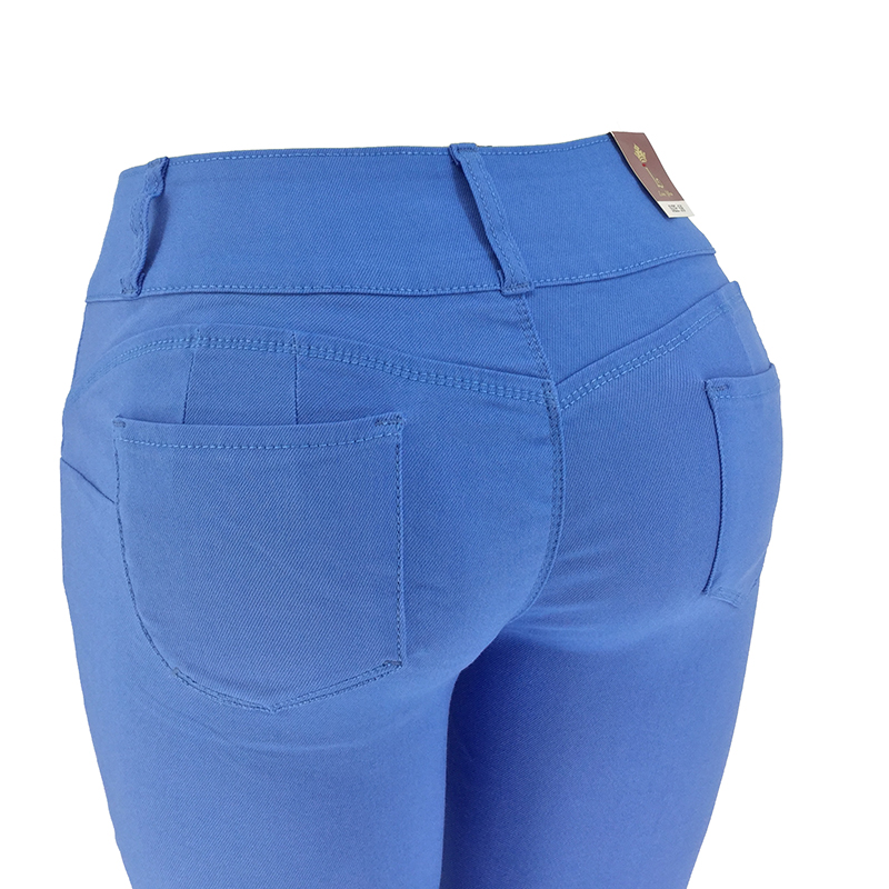Women's Color Slanted Trousers 003
