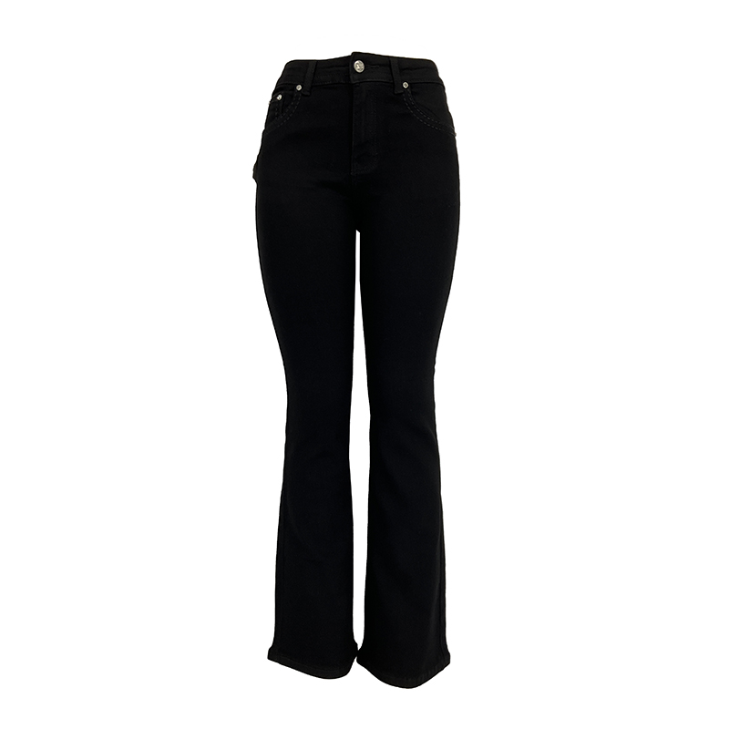 Women's Thick Denim Trousers 003