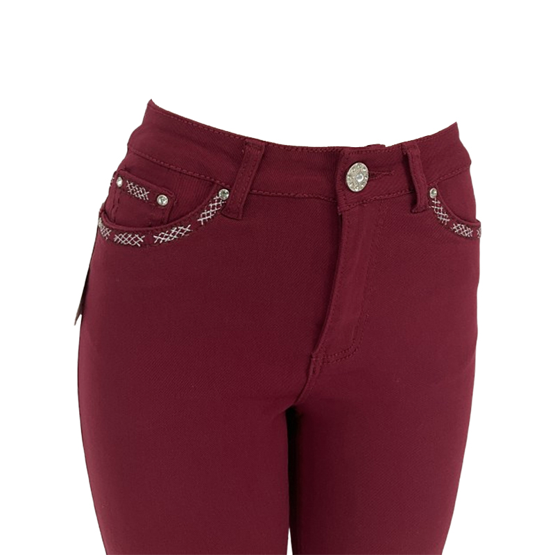 Women's color flared trousers 003