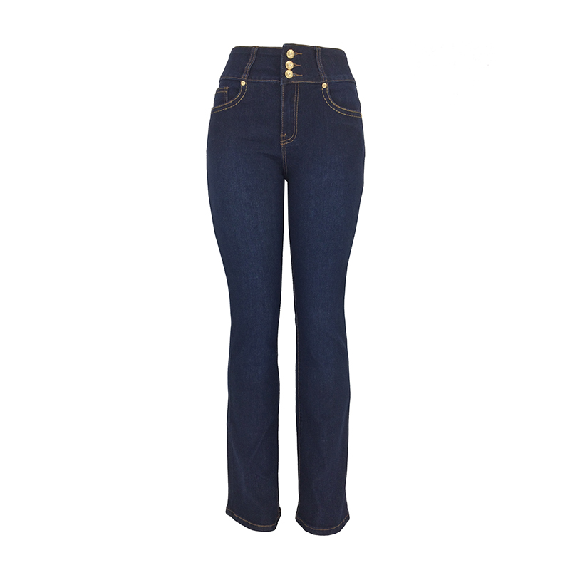 Women's Thick Denim Trousers 001