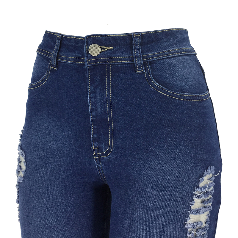 Women's Flared Denim Trousers