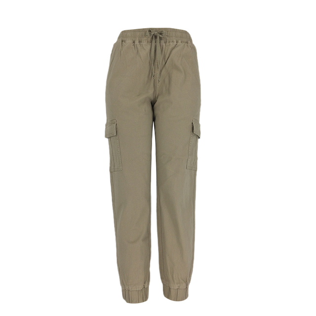 Women's Color Slanted Trousers 001