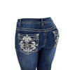Women's Thick Denim Trousers 007