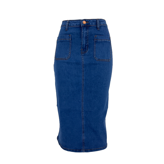Women's Denim Long Skirt