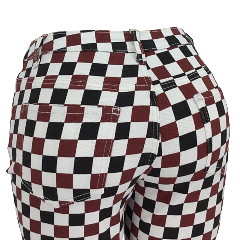 Women's Color Flared Trousers 001