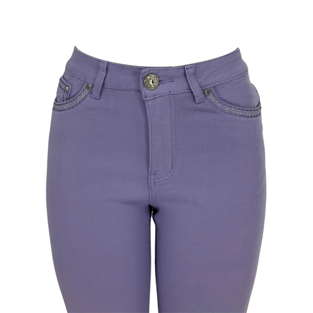Women's color flared trousers 002