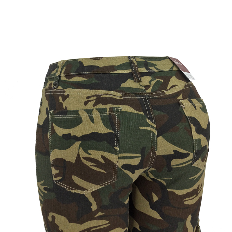 Women's Color Oblique Straight Leg Trousers with Waist Pockets