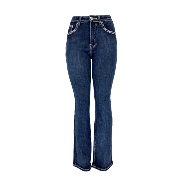 Women's Thick Denim Trousers 012