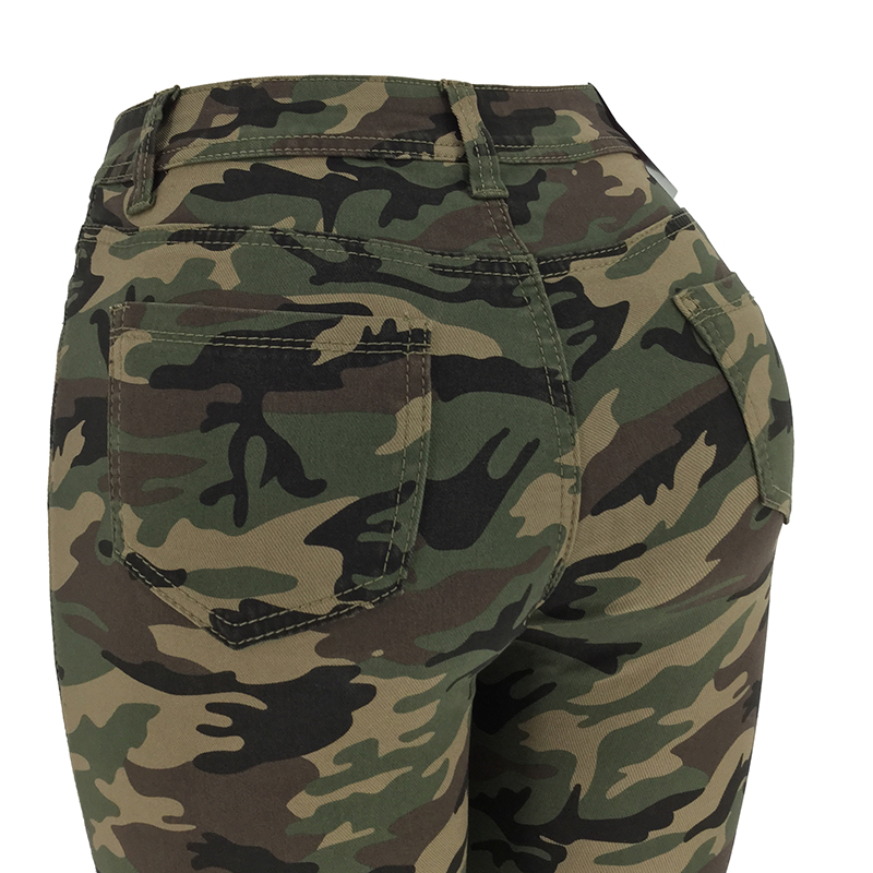 Women's Color Slanted Trousers 002