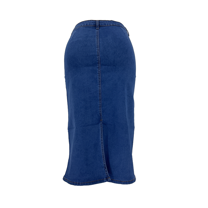 Women's Denim Long Skirt