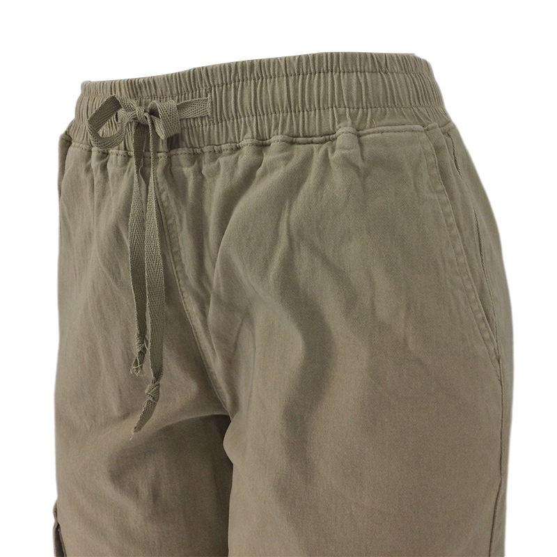 Women's Color Slanted Trousers 001