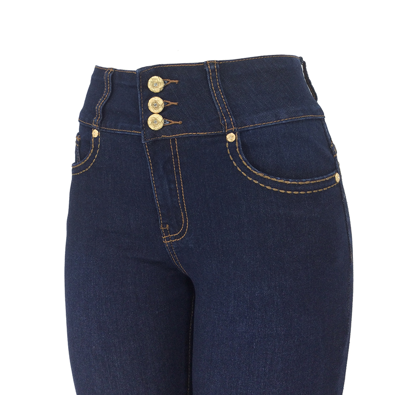 Women's Thick Denim Trousers 001