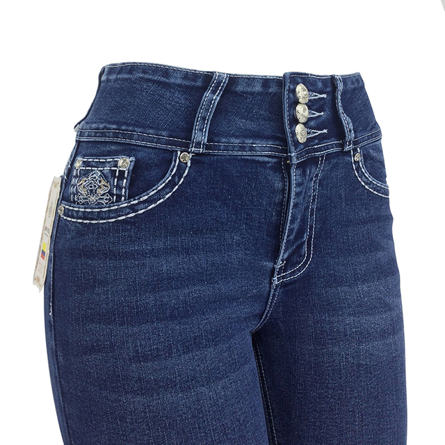 Women's Thick Denim Trousers 008