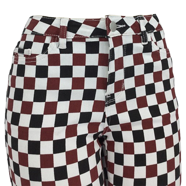 Women's Color Flared Trousers 001