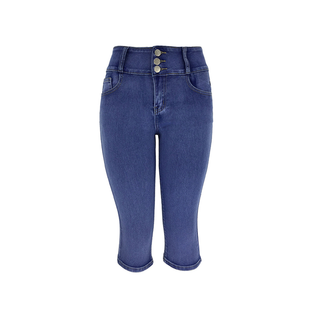 Women's Denim Cropped Pants 001