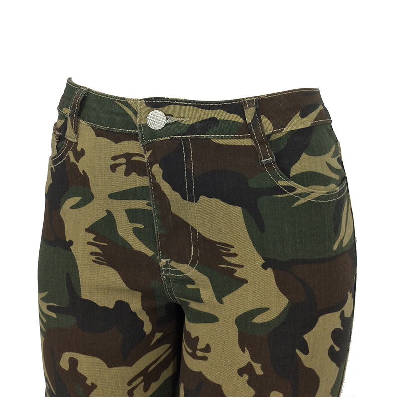 Women's Color Oblique Straight Leg Trousers with Waist Pockets