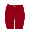 Women's color flared trousers 004